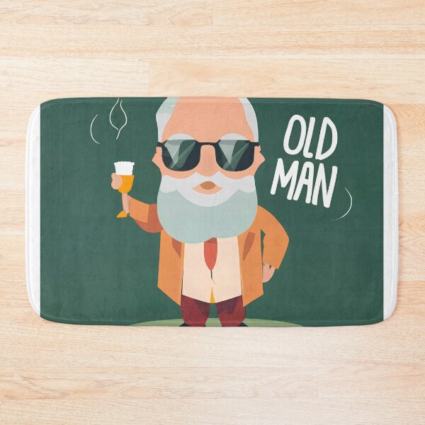 Item preview, Happy Old Man designed and sold by SabyDigitalArt.