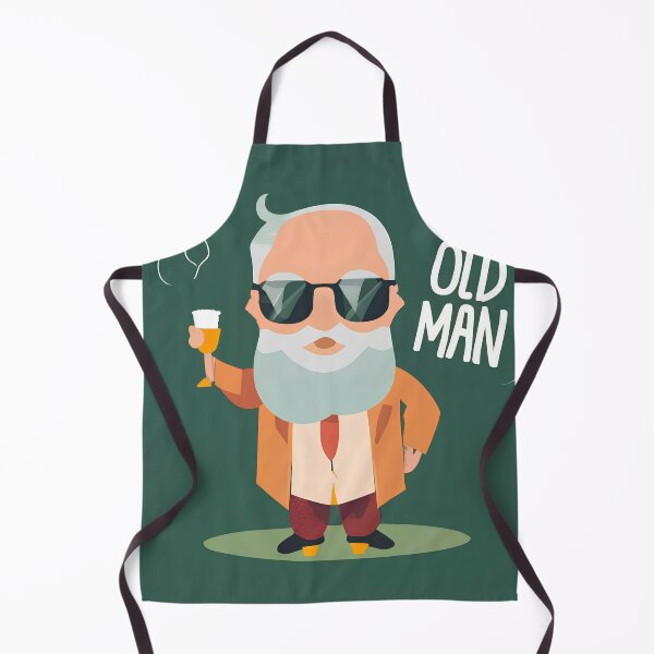 Item preview, Happy Old Man designed and sold by SabyDigitalArt.