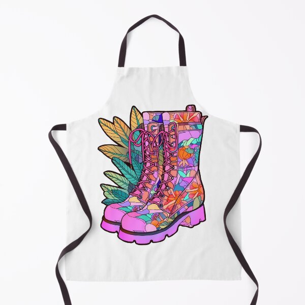 Artikelvorschau, Buntglas-Wanderschuhe 3 – kräftige Farben entworfen und verkauft von octoboobs.