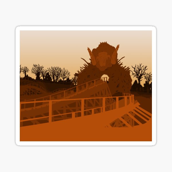 Item preview, Wickerman Rollercoaster designed and sold by prymno.