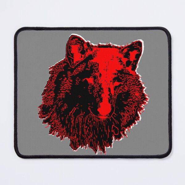 Item preview, angry Wild Head Wolf  designed and sold by 4rpixs.