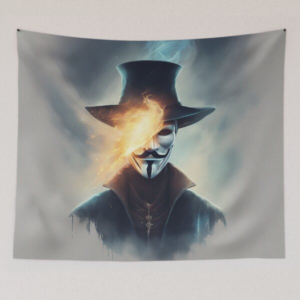 Item preview, Remember, Remember V for Vendetta Tribute Art designed and sold by The-Library.
