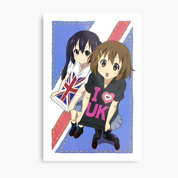 Azusa Nakano Metal Prints for Sale | Redbubble