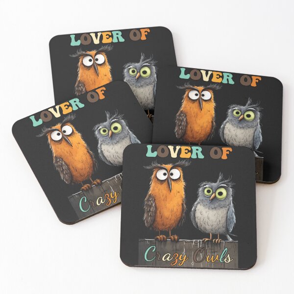 Artikelvorschau, Funny Owl Art entworfen und verkauft von MTJ-Mushrooms.
