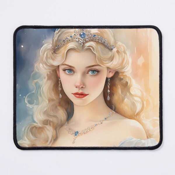 Item preview, Beautiful Fairy Tale Princess in a Ballgown and Tiara Cinderella designed and sold by CGSGraphics.