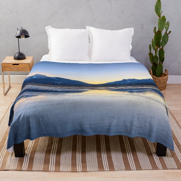 Item preview, Dusk Light over the Bavarian Alps and Lake Chiem designed and sold by Kasia Design.