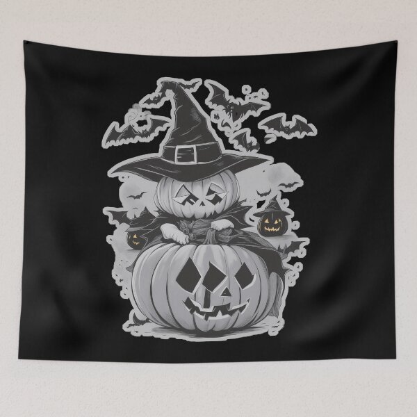 Item preview, Carve Pumpkins Wearing Wizard Hat 1 designed and sold by NidADesign.
