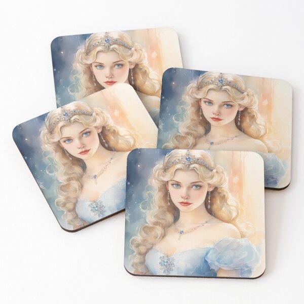 Item preview, Beautiful Fairy Tale Princess in a Ballgown and Tiara Cinderella designed and sold by CGSGraphics.