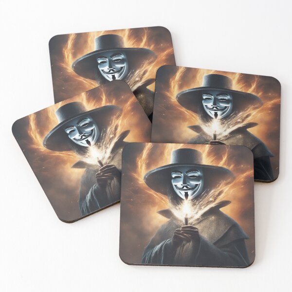 Item preview, V for Vendetta Tribute Art - Remembering the Iconic Vigilante designed and sold by The-Library.
