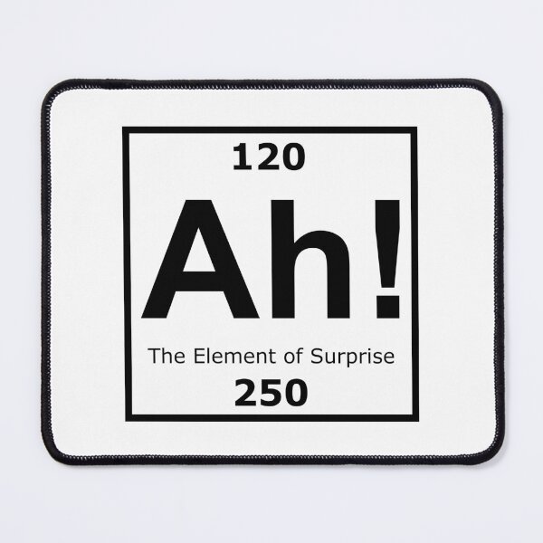 Item preview, The Element of Surprise designed and sold by DoughnutCool.
