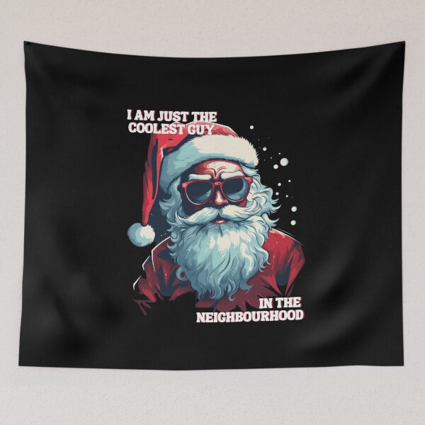 Item preview, I AM THE COOLEST GUY - SANTA FUNNY designed and sold by justyna-s28.