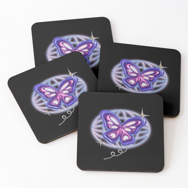 Item preview, Butterfly Chrome Y2K T Shirt Essential T-Shirt designed and sold by KITOBAEBOYZ.