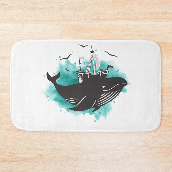 Item preview, Whale Marine Sea Creature Underwater Boat Ship  designed and sold by Dyerei.