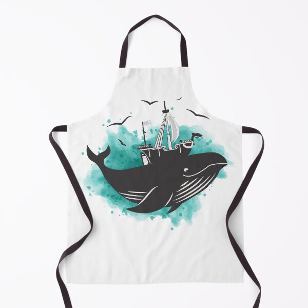 Item preview, Whale Marine Sea Creature Underwater Boat Ship  designed and sold by Dyerei.