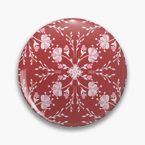 Item preview, Flower red pattern designed and sold by ArtToGoo.