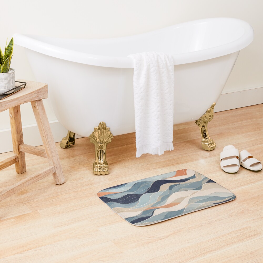 Item preview, Bath Mat designed and sold by Virtualart1.