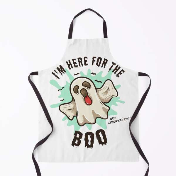 Item preview, Ghost: "I'm Here for the Boo" Halloween theme designed and sold by KatVik-Design.