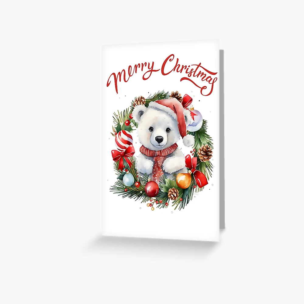 Cute Watercolor Wild Animals Christmas Present Labels Holiday Gift