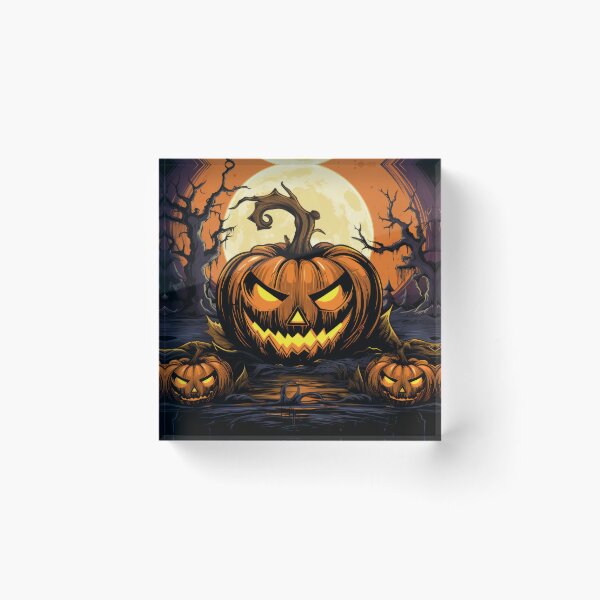 Item preview, Scary pumkin halloween special designed and sold by Designo-rama.