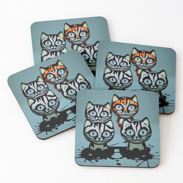 Item preview, FOUR LOVELY KITTENS designed and sold by inarausch2023.