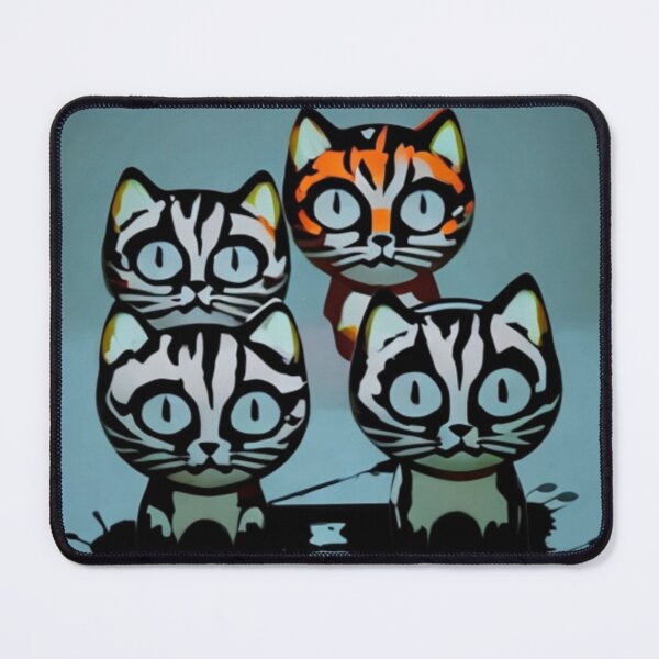 Item preview, FOUR LOVELY KITTENS designed and sold by inarausch2023.