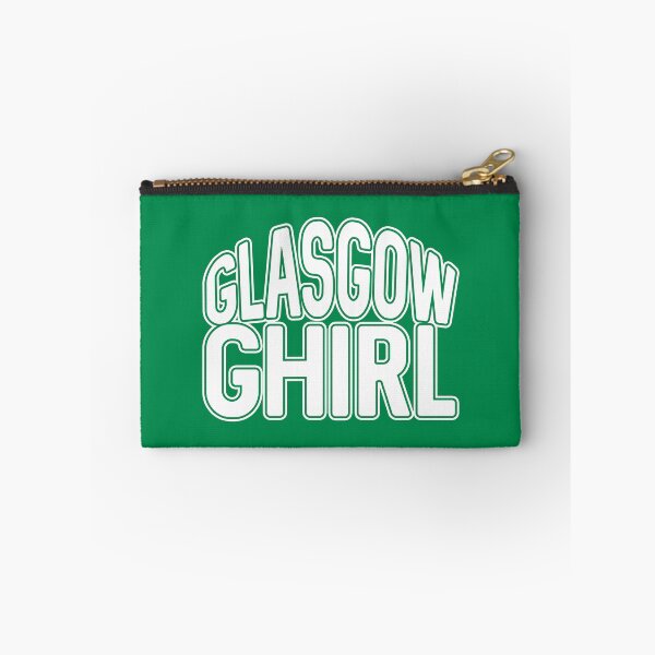 Item preview, GLASGOW GHIRL, Glasgow Celtic Football Club White and Green Text Design designed and sold by MacPean.