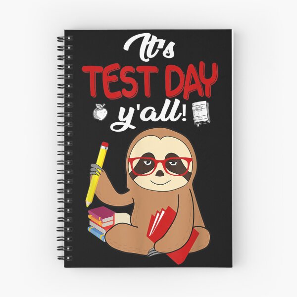 Item preview, Cute It's Test Day Y'all Sloth Funny Teacher Student designed and sold by Kuki-shop.