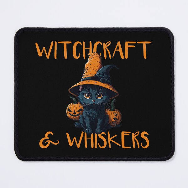 Item preview, Witchcraft & Whiskers- Halloween Cat Tee designed and sold by teecraftstudios.