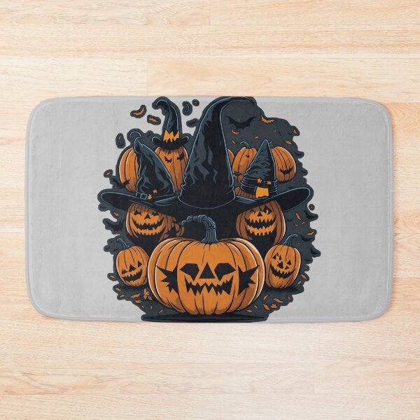 Item preview, Carve Pumpkins Wearing Wizard Hat 2 designed and sold by NidADesign.