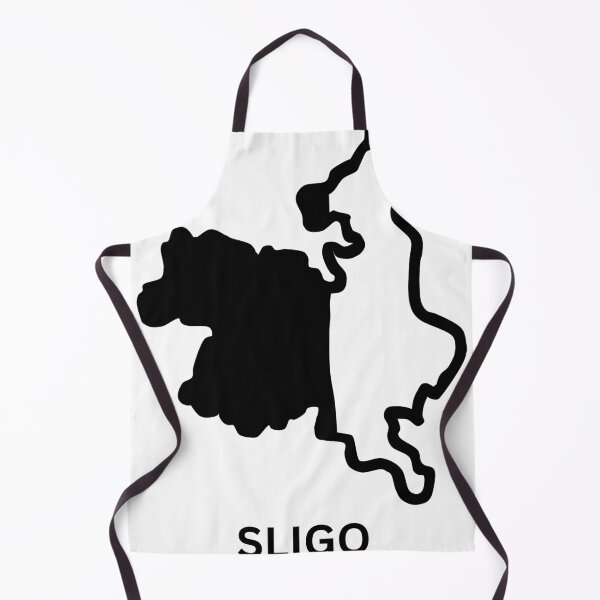Item preview, SLIGO - County Colours Tees - Black and White Of Sligo - Irish Tees and Gifts designed and sold by Melty Shirts.