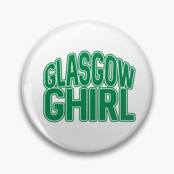 Item preview, GLASGOW GHIRL, Glasgow Celtic Football Club Green and White Text Design designed and sold by MacPean.