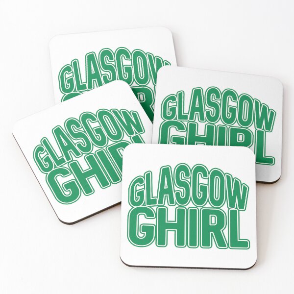 Item preview, GLASGOW GHIRL, Glasgow Celtic Football Club Green and White Text Design designed and sold by MacPean.