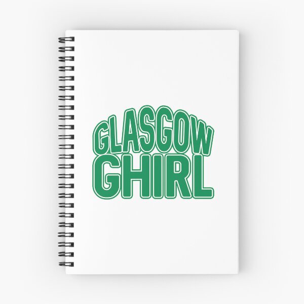 Item preview, GLASGOW GHIRL, Glasgow Celtic Football Club Green and White Text Design designed and sold by MacPean.