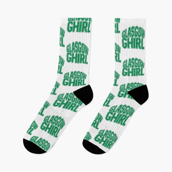 Item preview, GLASGOW GHIRL, Glasgow Celtic Football Club Green and White Text Design designed and sold by MacPean.