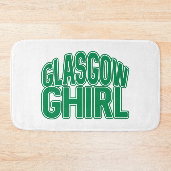 Item preview, GLASGOW GHIRL, Glasgow Celtic Football Club Green and White Text Design designed and sold by MacPean.