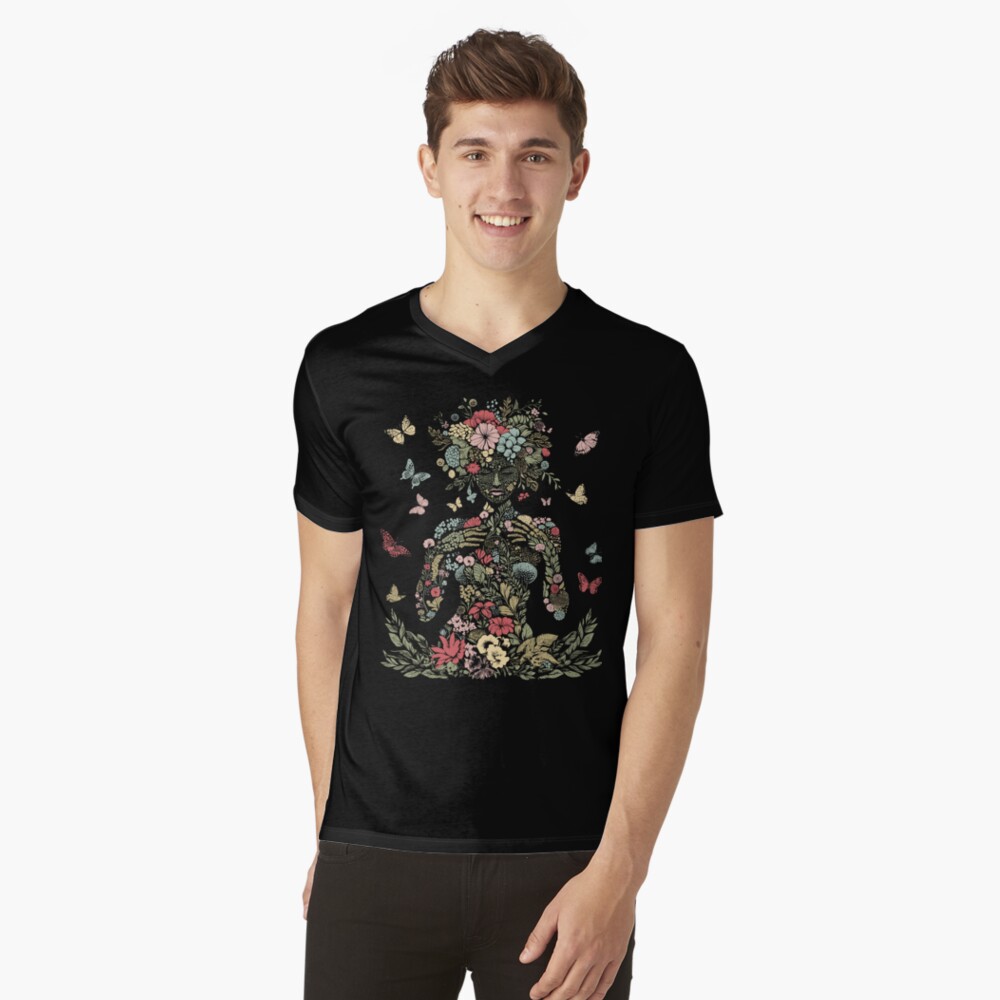 Item preview, V-Neck T-Shirt designed and sold by v-nerd.