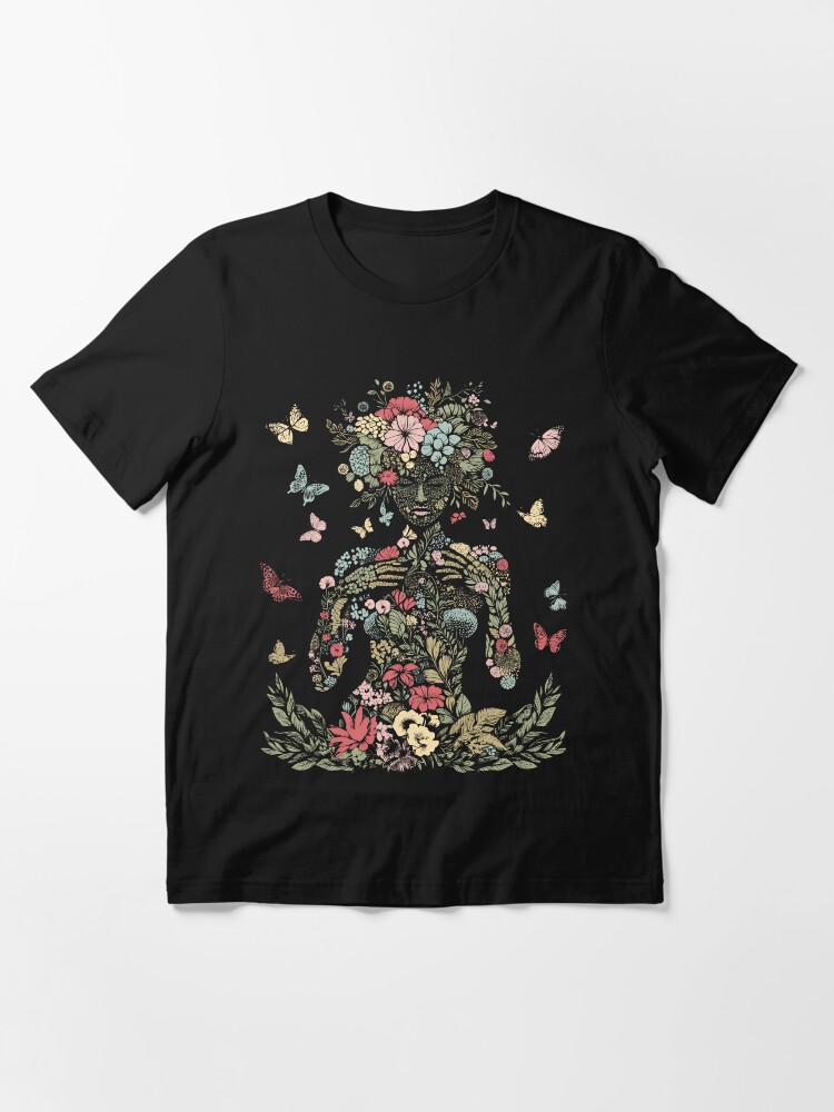 Thumbnail 3 of 7, Essential T-Shirt, At one with nature designed and sold by v-nerd.