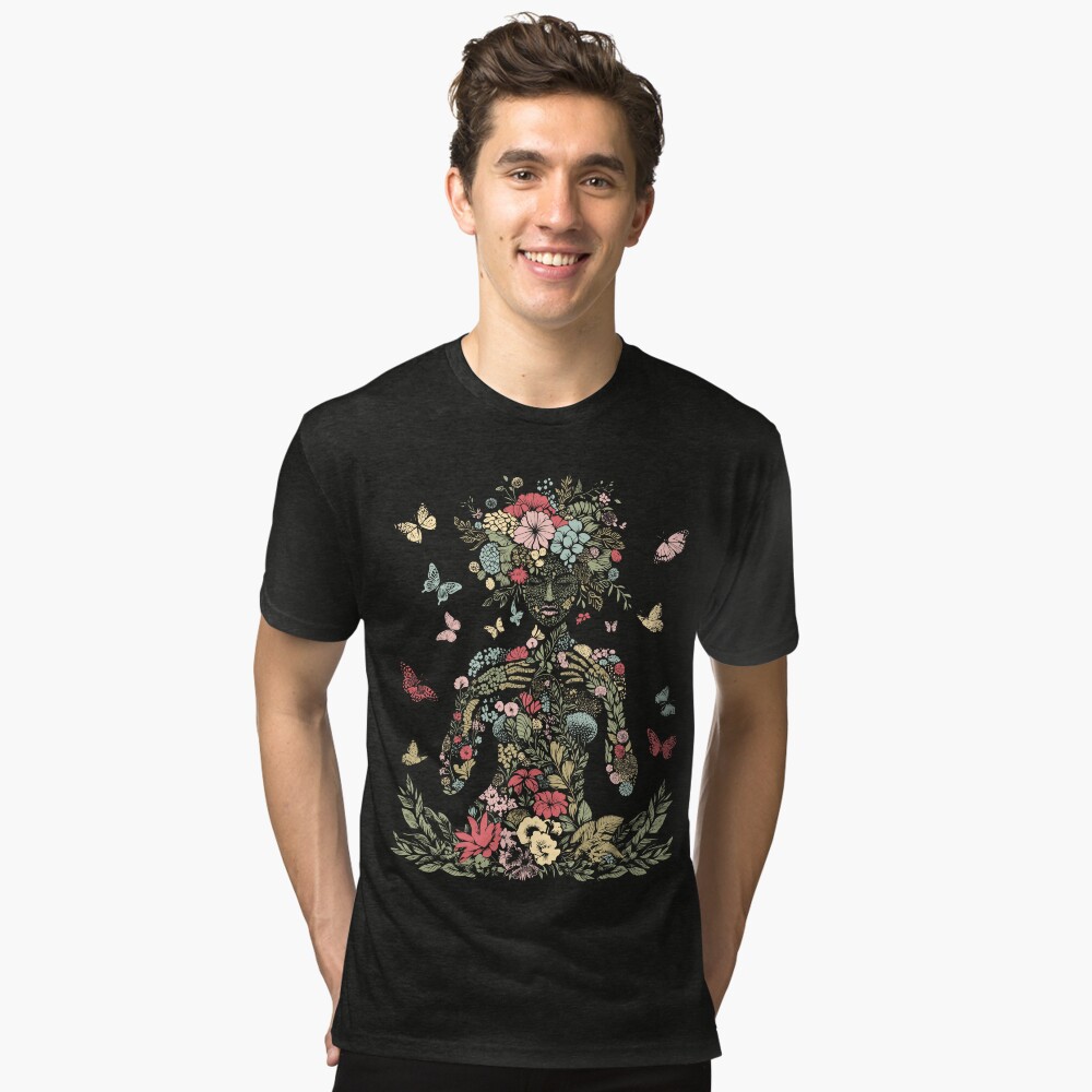 Item preview, Tri-blend T-Shirt designed and sold by v-nerd.