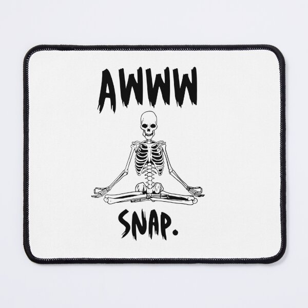 Item preview, Funny Broken Foot: Awww Snap Skeleton Broken Bone designed and sold by ahmedshalan.