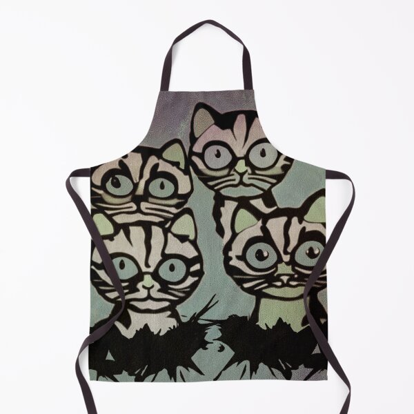 Item preview, FOUR KITTENS - VINTAGE STYLE designed and sold by inarausch2023.