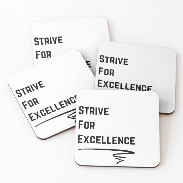 Item preview, Strive for excellence design for office motivation designed and sold by IssaraStudio.