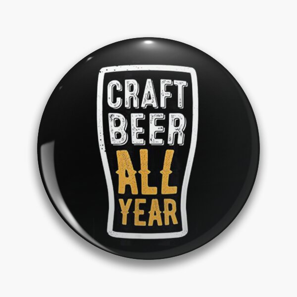 Item preview, Craft Beer All Year ,Funny Brew Lover Vintage Drinking Fan designed and sold by Kuki-shop.