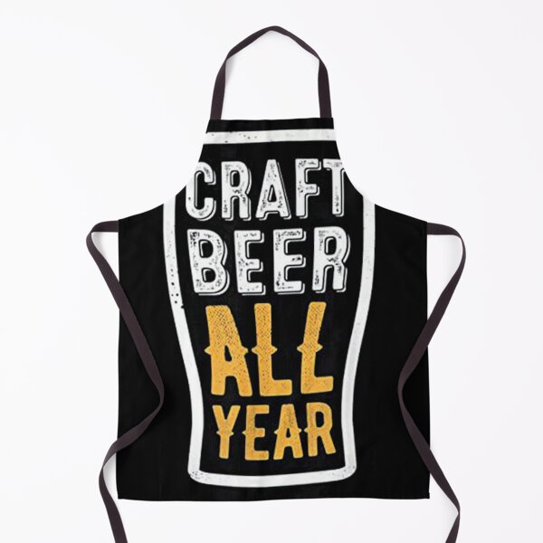 Item preview, Craft Beer All Year ,Funny Brew Lover Vintage Drinking Fan designed and sold by Kuki-shop.