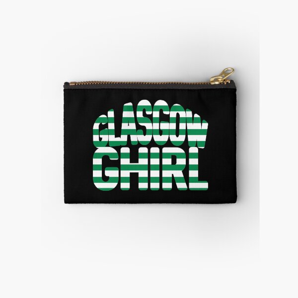 Item preview, GLASGOW GHIRL, Glasgow Celtic Football Club Green and White Hooped Text Design designed and sold by MacPean.