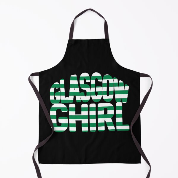 Item preview, GLASGOW GHIRL, Glasgow Celtic Football Club Green and White Hooped Text Design designed and sold by MacPean.