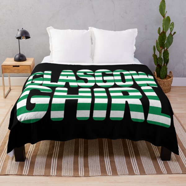 Item preview, GLASGOW GHIRL, Glasgow Celtic Football Club Green and White Hooped Text Design designed and sold by MacPean.