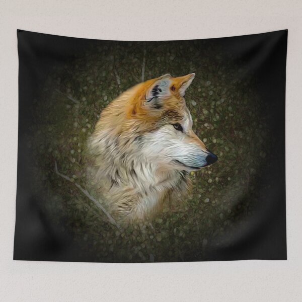 Item preview, Wolf portrait designed and sold by Guardi71.