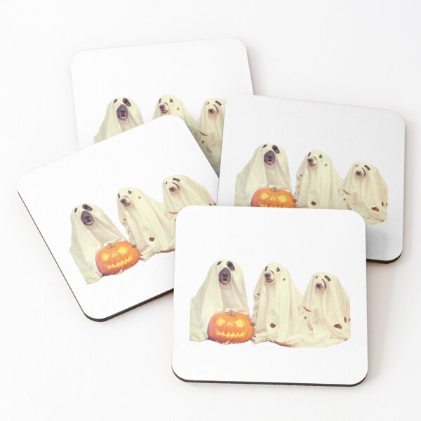 Item preview, Get your furry friend into the Halloween spirit with this adorable Dog Ghost Costume designed and sold by kozlebozle007.