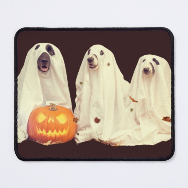 Item preview, Get your furry friend into the Halloween spirit with this adorable Dog Ghost Costume designed and sold by kozlebozle007.