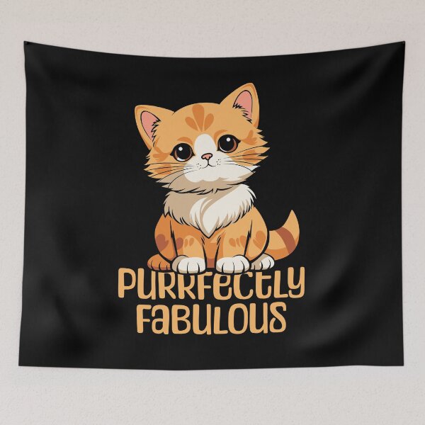 Item preview, Purrfectly Fabulous designed and sold by Khihi.